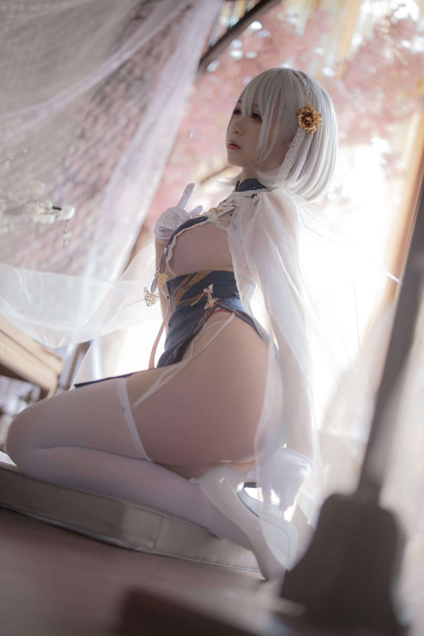 樱落酱 NO.014 旗袍天狼星 [20P]插图3
